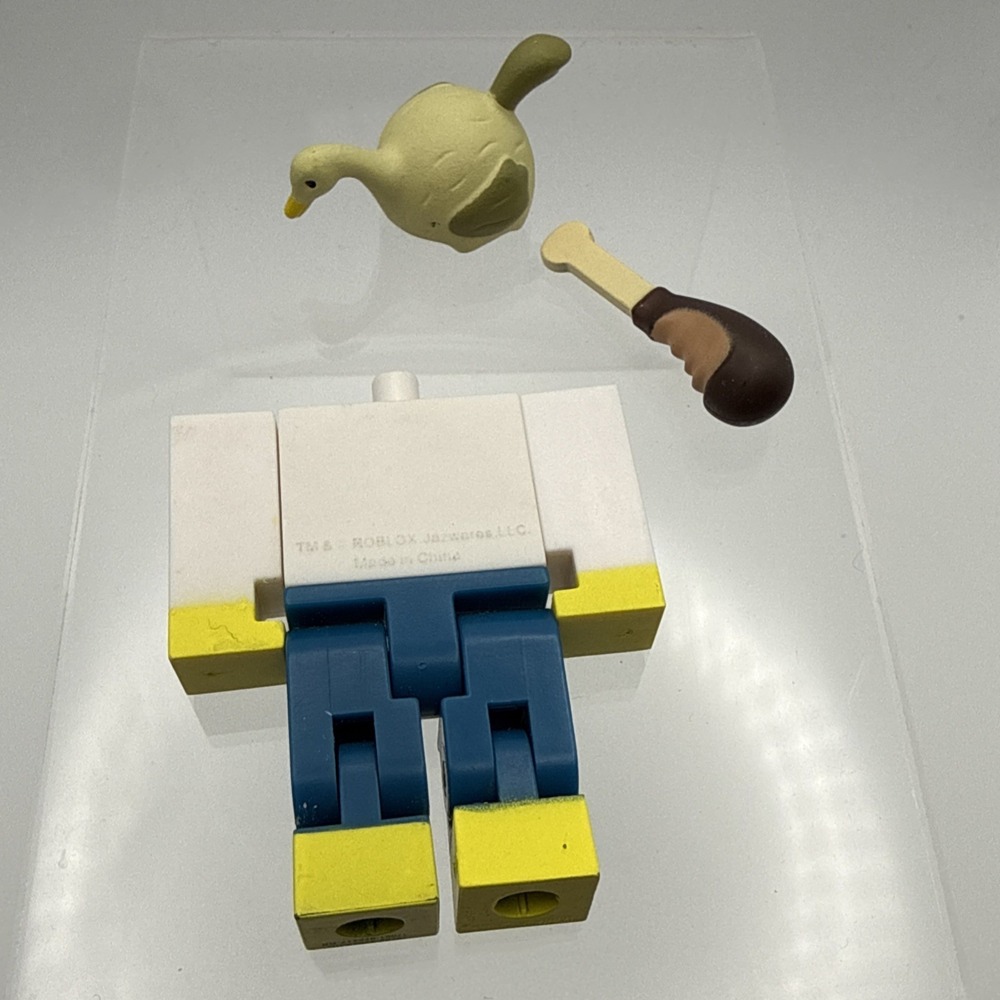 ROBL0X Blame John SHEDLETSKY Series 1 Figure Bird Hat Turkey Leg NO Head No Code - Picture 2 of 16
